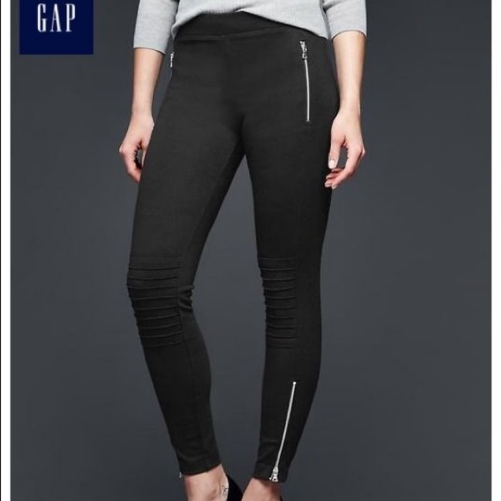GAP Moto Ponte Legging Pants Size S